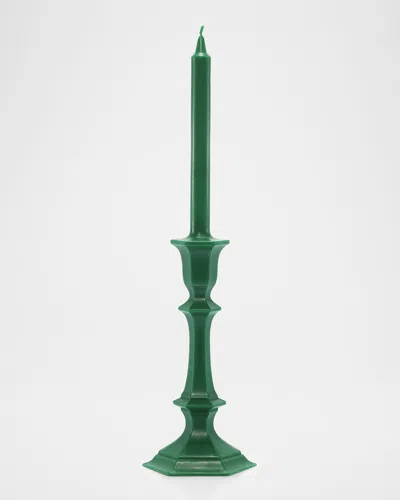 Baccarat Harcourt Candlestick Candle, Green