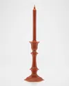 Baccarat Harcourt Candlestick Candle In Orange