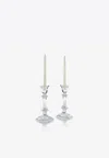 Baccarat Harcourt Crystal Candleholder - Set Of 2 In Transparent