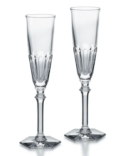 Baccarat Harcourt Eve Champagne Flutes, Set Of 2 In Neutral