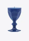Baccarat Harcourt Glass Candle In Blue