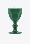 Baccarat Harcourt Glass Candle In Green