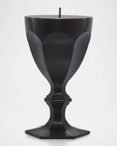 Baccarat Harcourt Glass Candle, 24.64 Oz. In Black