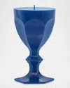 Baccarat Harcourt Glass Candle In Blue