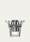 Baccarat Harcourt Silver Champagne Cooler In Silver