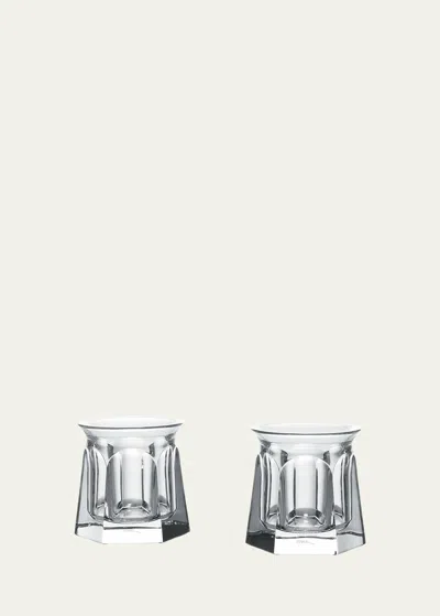 Baccarat Harcourt Talleyrand Unique Photophore Votives In Clear