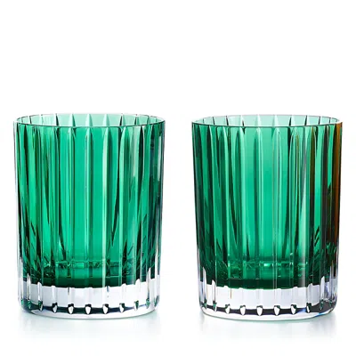 BACCARAT HARMONIE COLORS OF JOY TUMBLERS, SET OF 2
