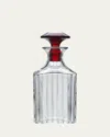 Baccarat Harmonie Red Crystal Whiskey Decanter, 30 Oz. In Transparent