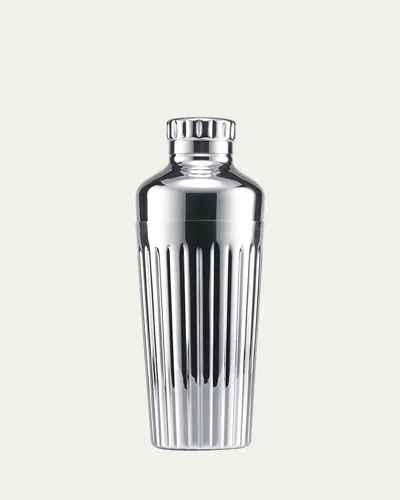 Baccarat Harmonie Stainless Steel Shaker In Silver