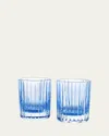 Baccarat Crystal Harmonie Tumblers In Blue