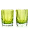 Baccarat Harmonie Colors Of Joy Tumblers, Set Of 2 In Green
