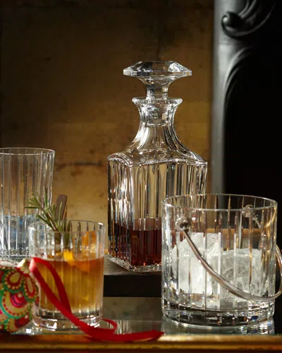 Baccarat Harmonie Square Whiskey Decanter In Transparent