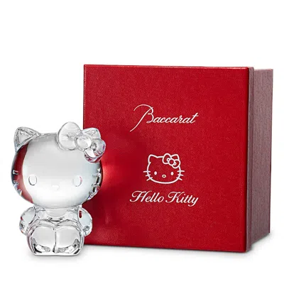 Baccarat Hello Kitty Figurine - Exclusive In Transparent