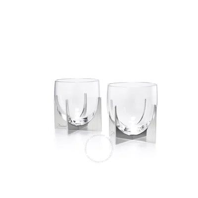 Baccarat Heritage Gobelet Paraison X2 In Transparent