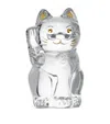 Baccarat Large Maneki Neko Cat Figurine