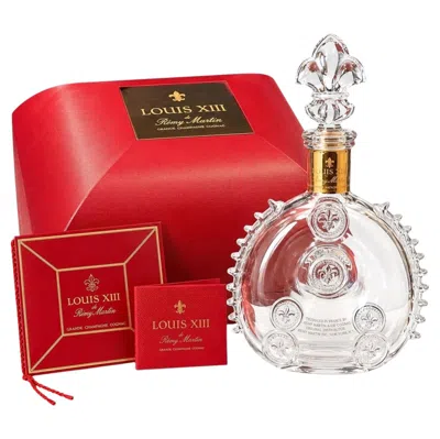 Pre-owned Baccarat Louis Viii Decanter By  Of France With Box In Red