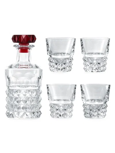 Baccarat Louxor 5-piece Crystal Bar Set