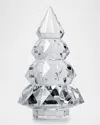 Baccarat Louxor Fir Tree 5" Christmas Decor In Clear