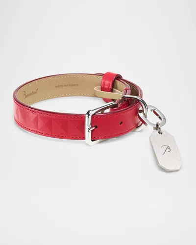 Baccarat Louxor Pet Collar, Medium In Red