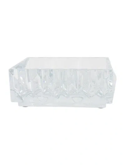 Pre-owned Baccarat Louxor Vide-poche In Transparent