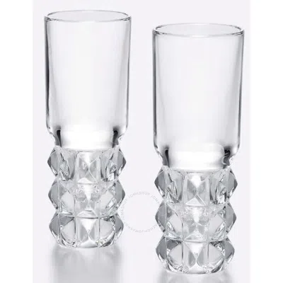Baccarat Louxor Vodka Glasses 2816002 - Set Of 2 In Transparent