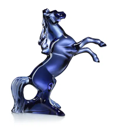 Baccarat Marengo Midnight Horse In Clear