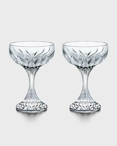 Baccarat Massena Coupe Glasses, Set Of 2