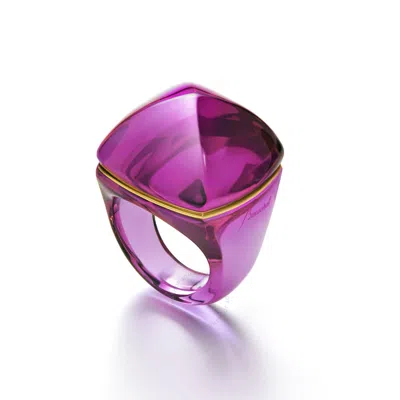 Baccarat Medicis Pop Ring 2809296 In Mirrored
