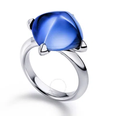 Baccarat Medicis Sterling Silver In Blue
