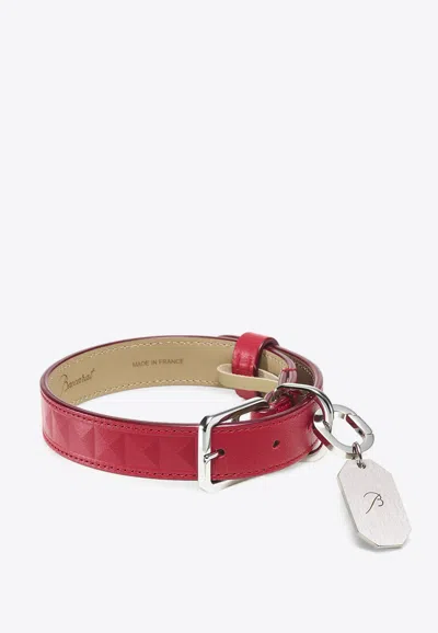 Baccarat Louxor Pet Collar, Large In Red