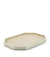 Baccarat Large Octagone Tray In Cream