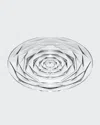 Baccarat Swing Plate In Clear