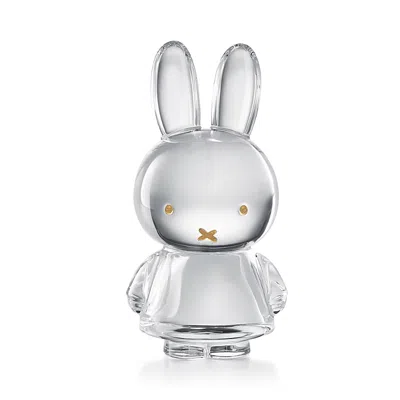 Baccarat Miffy Bunny Sculpture In Transparent