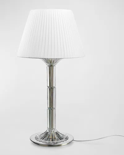 Baccarat Mille Nuits Crystal Desk Lamp - 23" In White