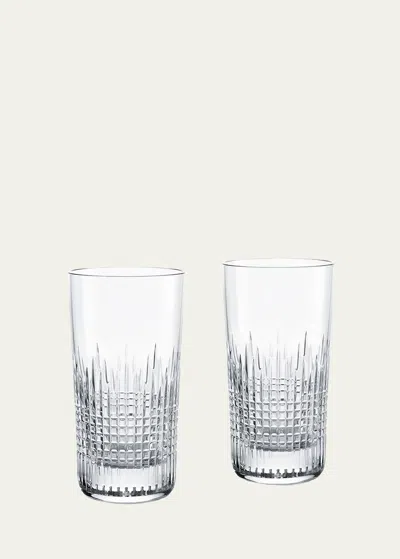 Baccarat Nancy Highball Glass 2-piece Set In Clear