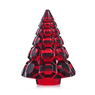 Baccarat Noel Fir Octogone In Red