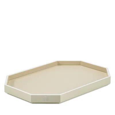 BACCARAT OCTAGON TRAY, MEDIUM