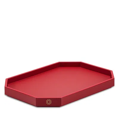 BACCARAT OCTAGON TRAY, SMALL