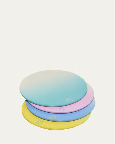 BACCARAT OCTOGONE COASTERS, SET OF 4