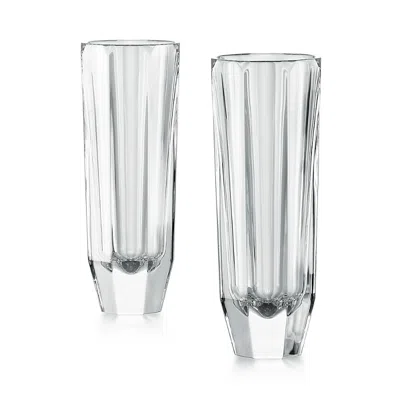 Baccarat Octogone Spirits Glass, Set Of 2 In White