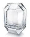 Baccarat Octogone Vase In Gray