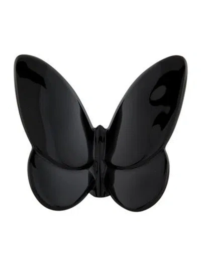 Pre-owned Baccarat Papillon Lucky Butterfly Figurine In Multi