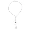Baccarat Paving Diamonds & Black Tahitian Pearls