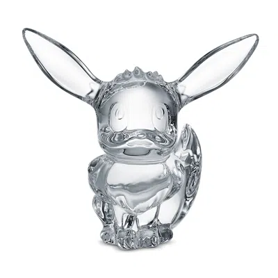 Baccarat Pokemon Evee Figurine In Transparent