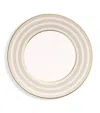 Baccarat Set Of 2 Arcadia Gold Dinner Plates