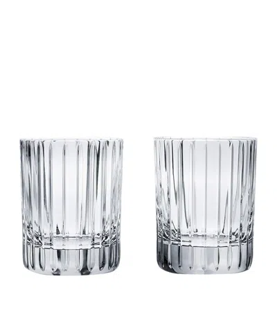 BACCARAT BACCARAT SET OF 2 EXTRA LARGE HARMONIE TUMBLERS