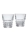 BACCARAT SET OF 2 LOUXOR TUMBLERS