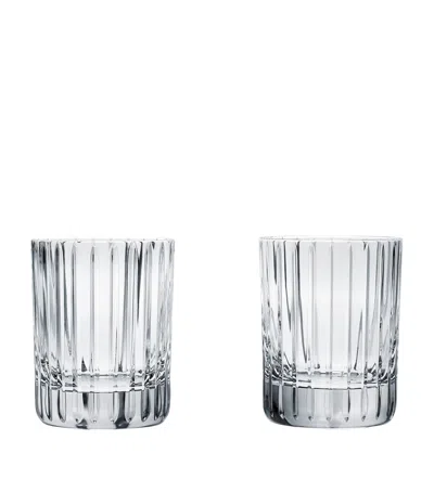 BACCARAT BACCARAT SET OF 2 MEDIUM HARMONIE TUMBLERS