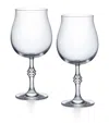Baccarat Set Of 2 Passion Wine Glasses In Clear