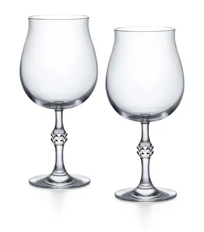 Baccarat Set Of 2 Passion Wine Glasses In Clear